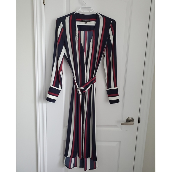 BNWOT Dynamite Shirt Dress with Sash Tie Belt. - Picture 1 of 10